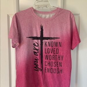 Source Unknown Pink Graphic Tee